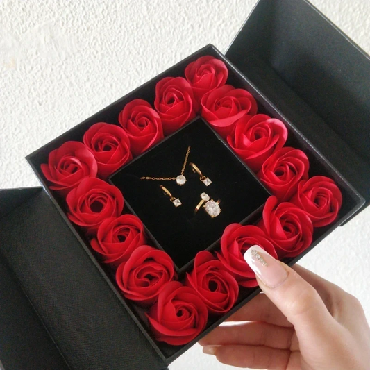 Coffret cadeau - Bijoux en acier inoxydable