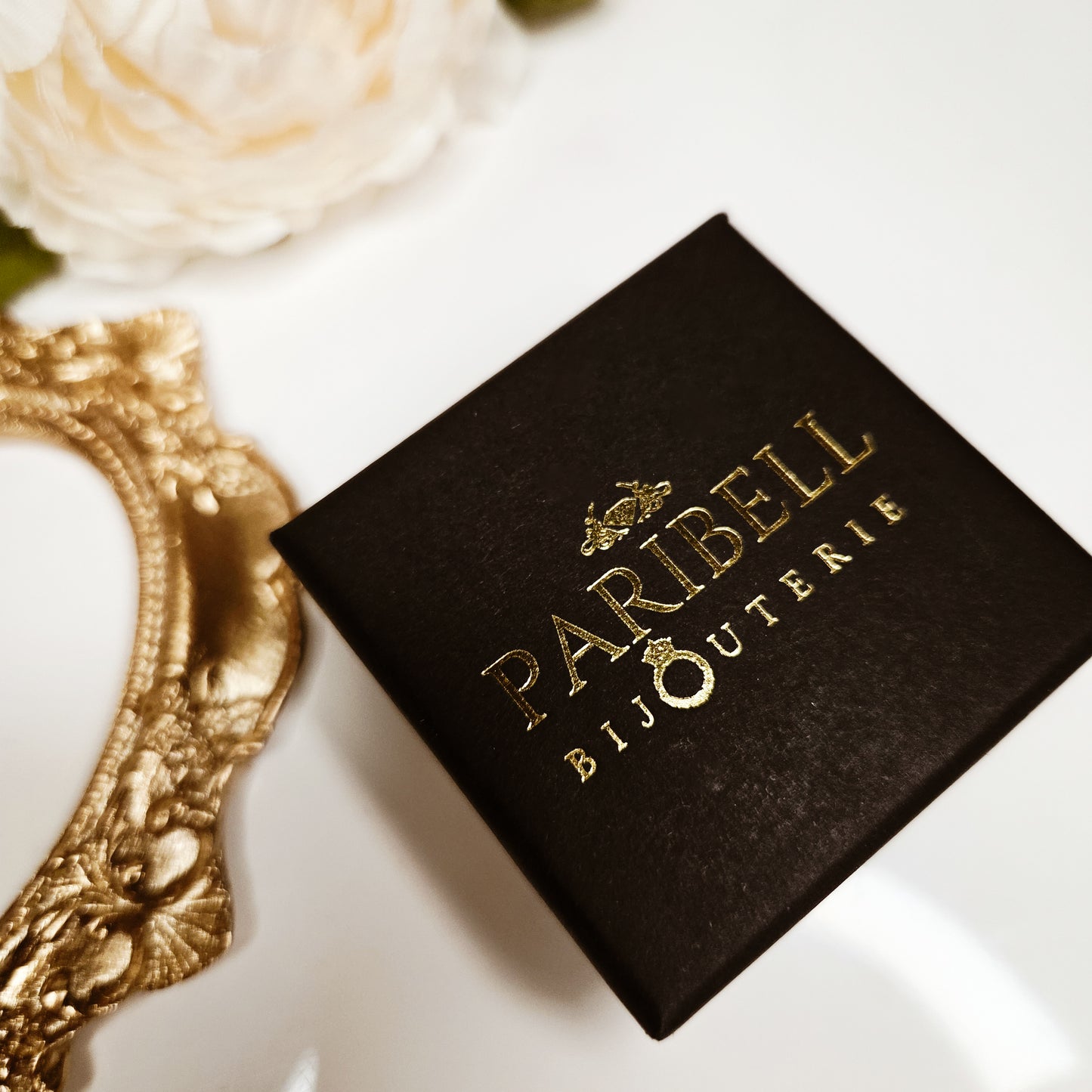 Bague solitaire élégante – Pierre scintillante en acier inoxydable