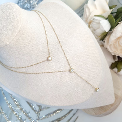 Collier Maxwell en acier inoxydable – autre vue