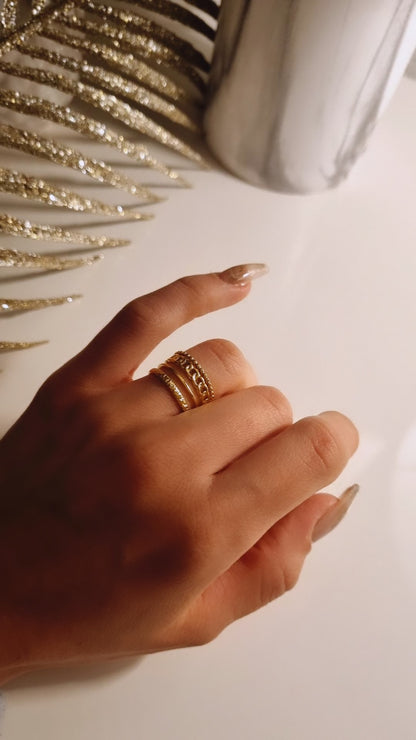 Bague Sofia – autre vue
